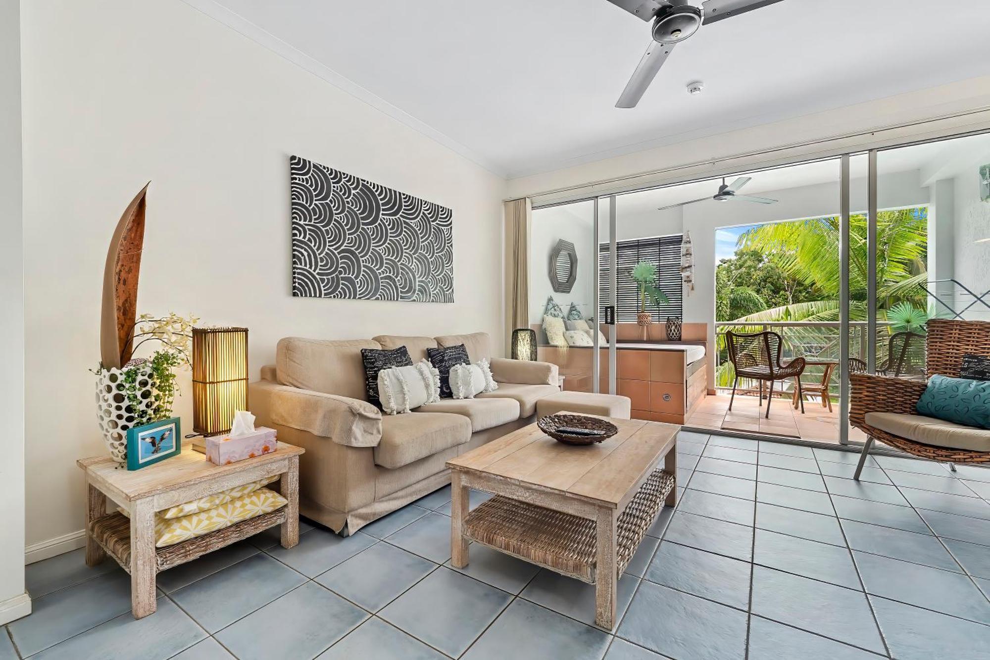 Alassio Beachfront Apartments パーム・コーブ 部屋 写真